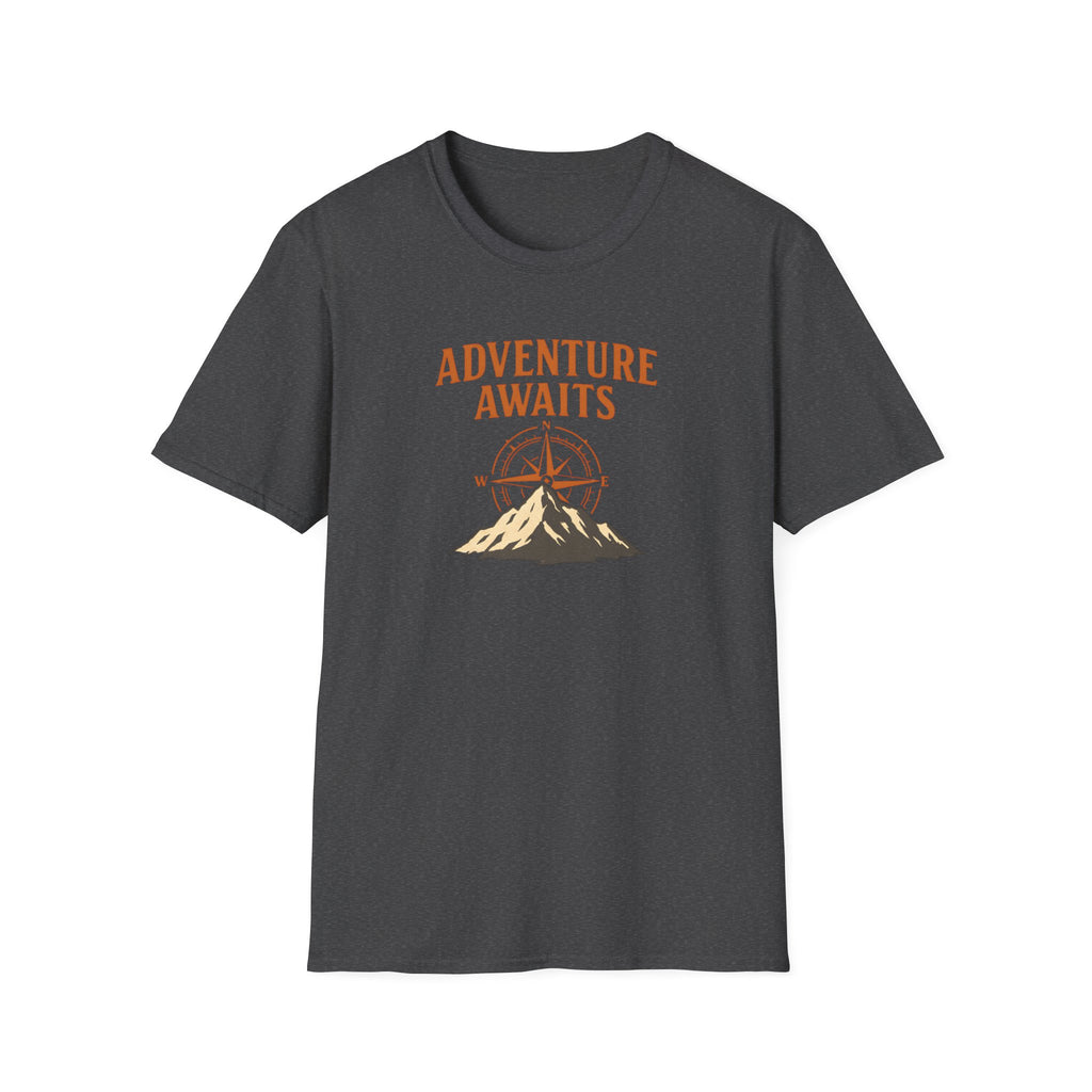 Adventure awaits compass mountain T-Shirt