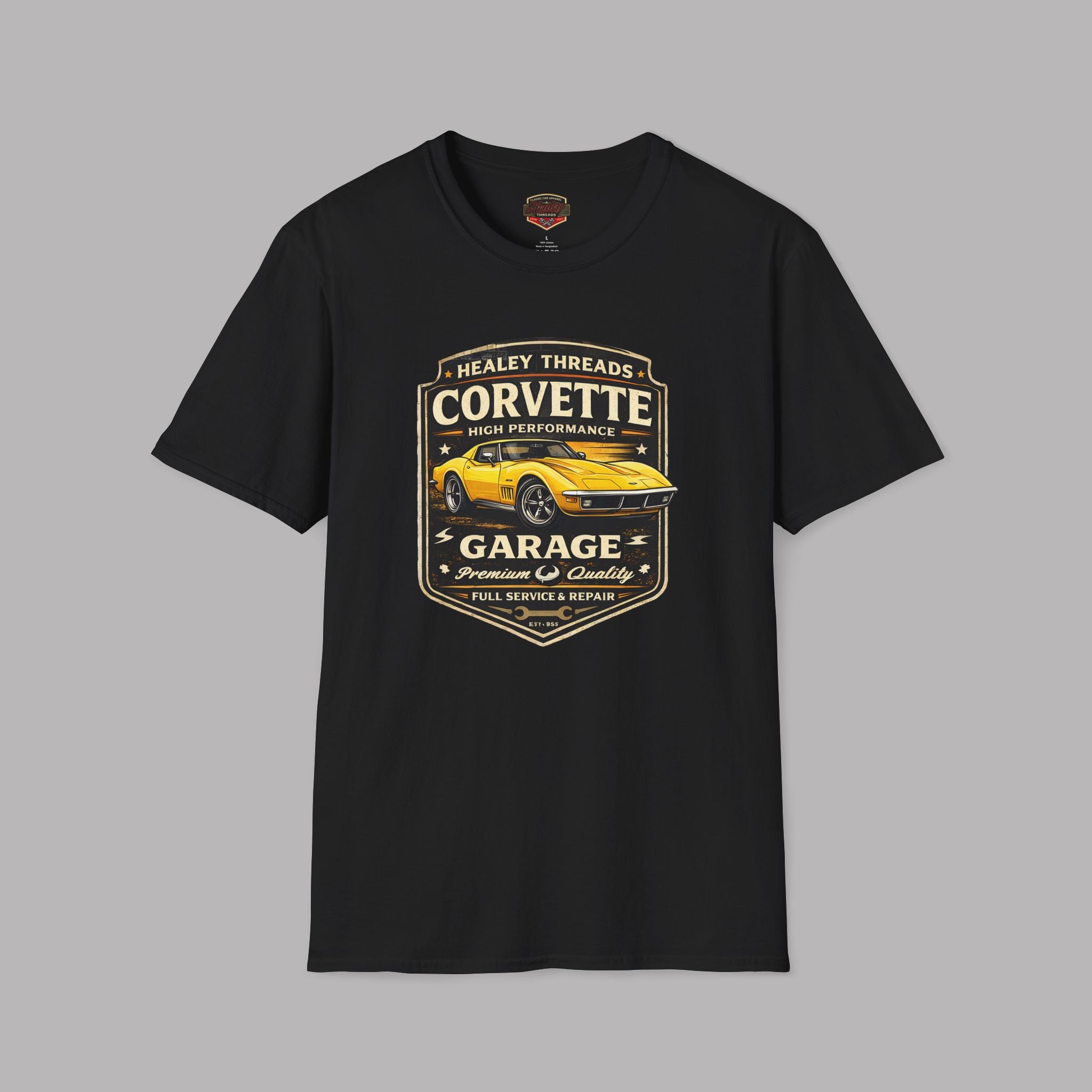 Vintage Corvette T-Shirt - Classic Car Graphic Tee