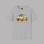 Van Life T-Shirt - "Surf's Up" Retro Beach Van Graphic Tee