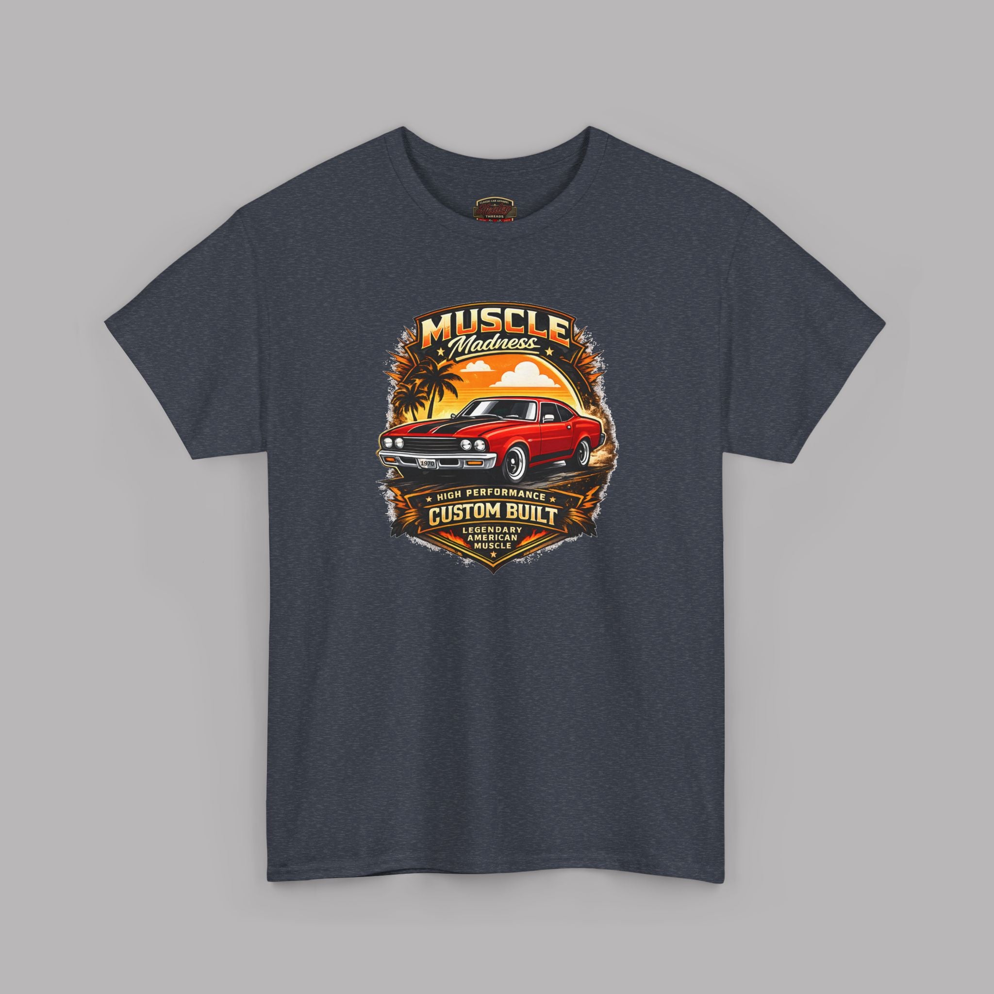 Muscle Madness Tee | Custom Built American Muscle Car T-Shirt