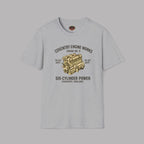 Engine Shop T-Shirt — Coventry Engine Works Six-Cylinder Power Motor Tee