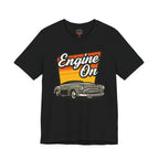 Engine On Vintage Car T-Shirt - Retro Classic Auto Tee