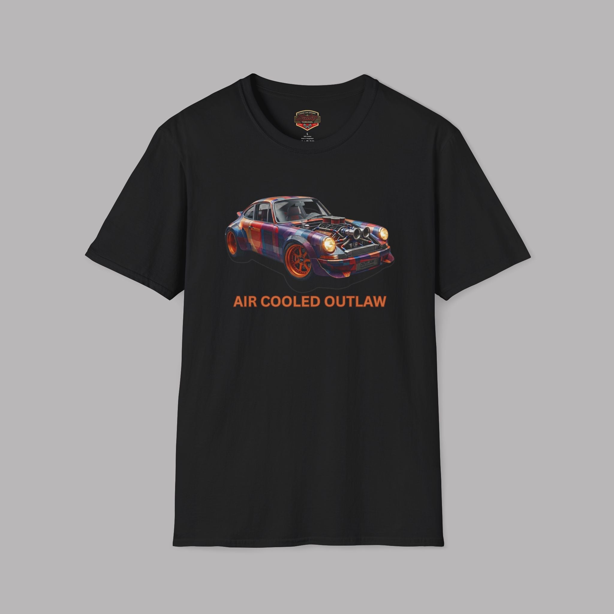 Air Cooled Outlaw T-Shirt - Classic Car Graphic Tee