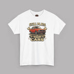 Still Plays With Cars T-Shirt — Vintage Car Lover Tee