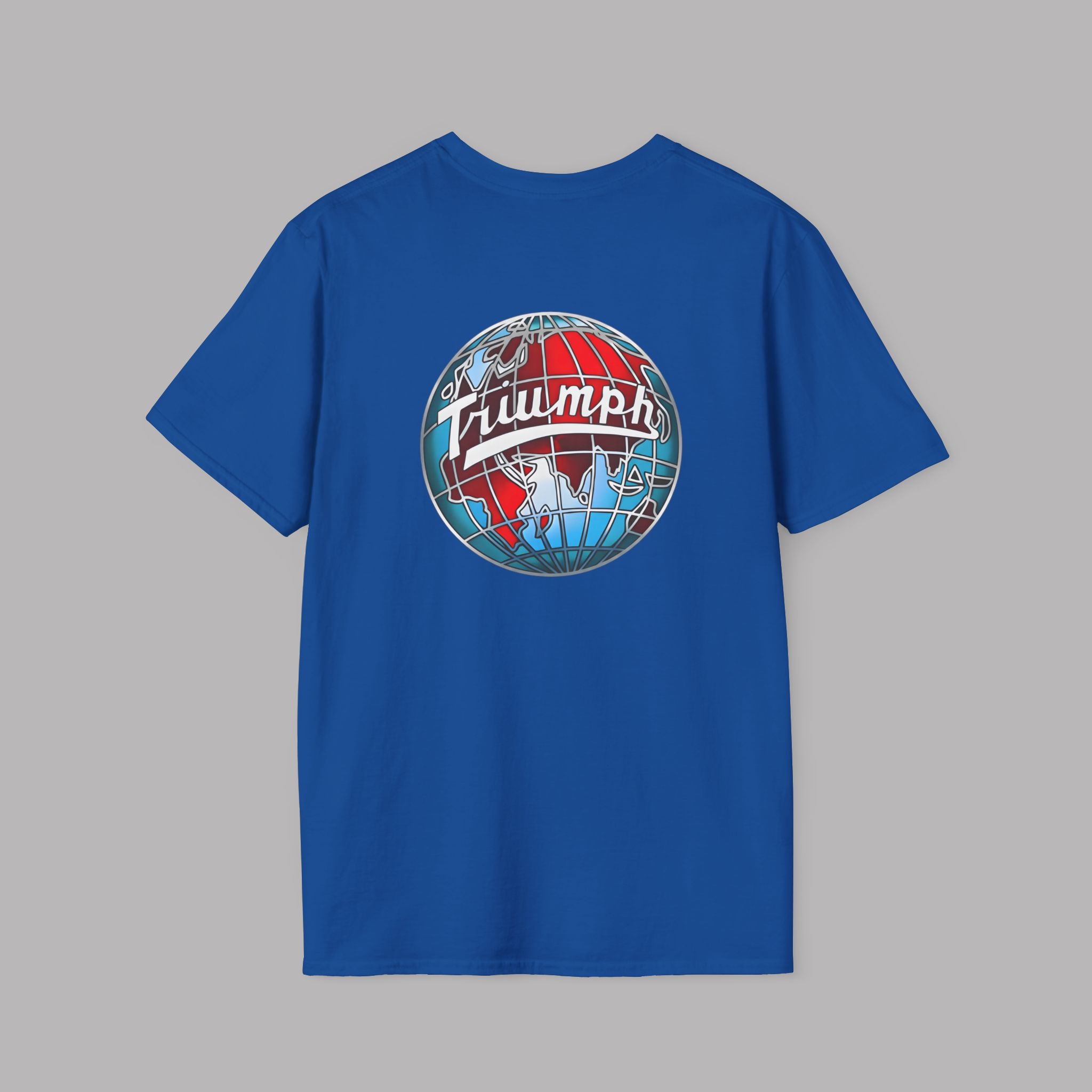 Vintage Triumph Globe T-Shirt – Classic British Moto Tee