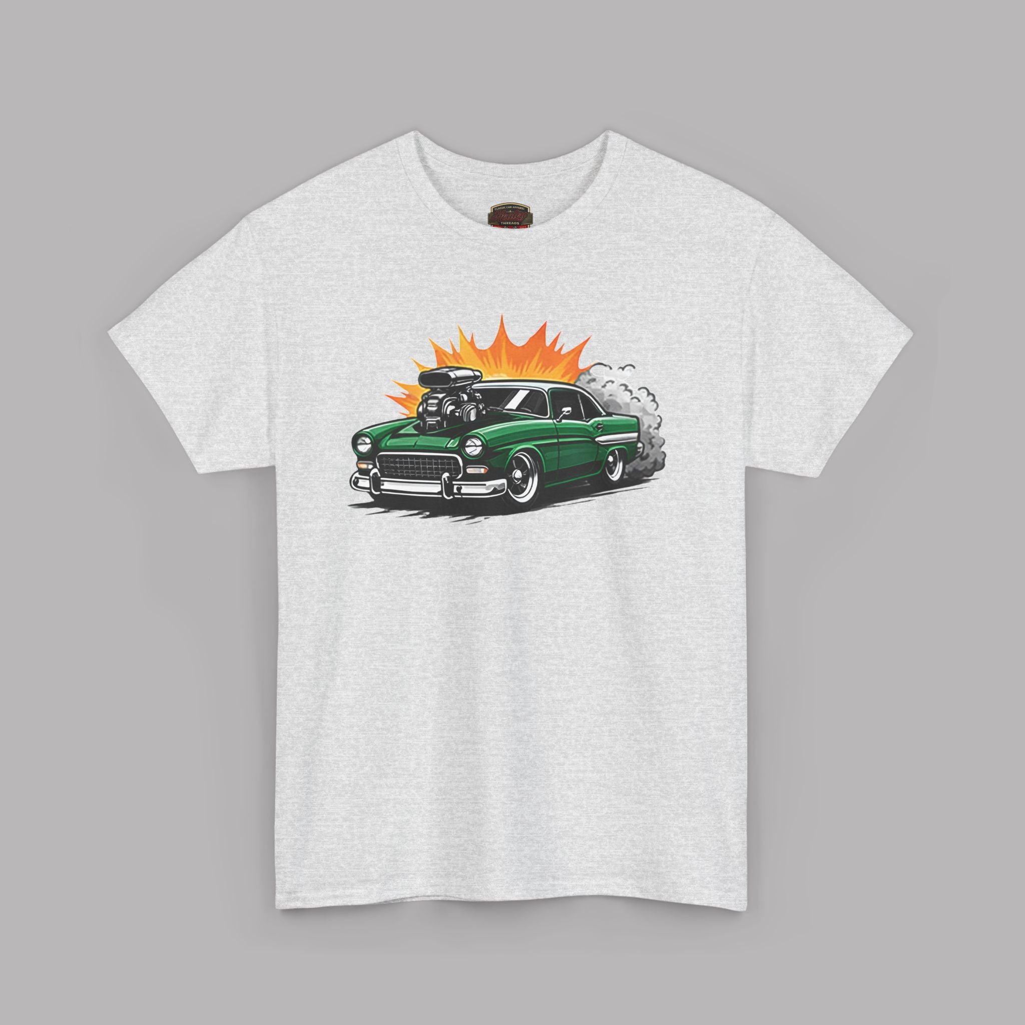 Blown Engine Hot Rod Tee | Retro Muscle Car Graphic Shirt