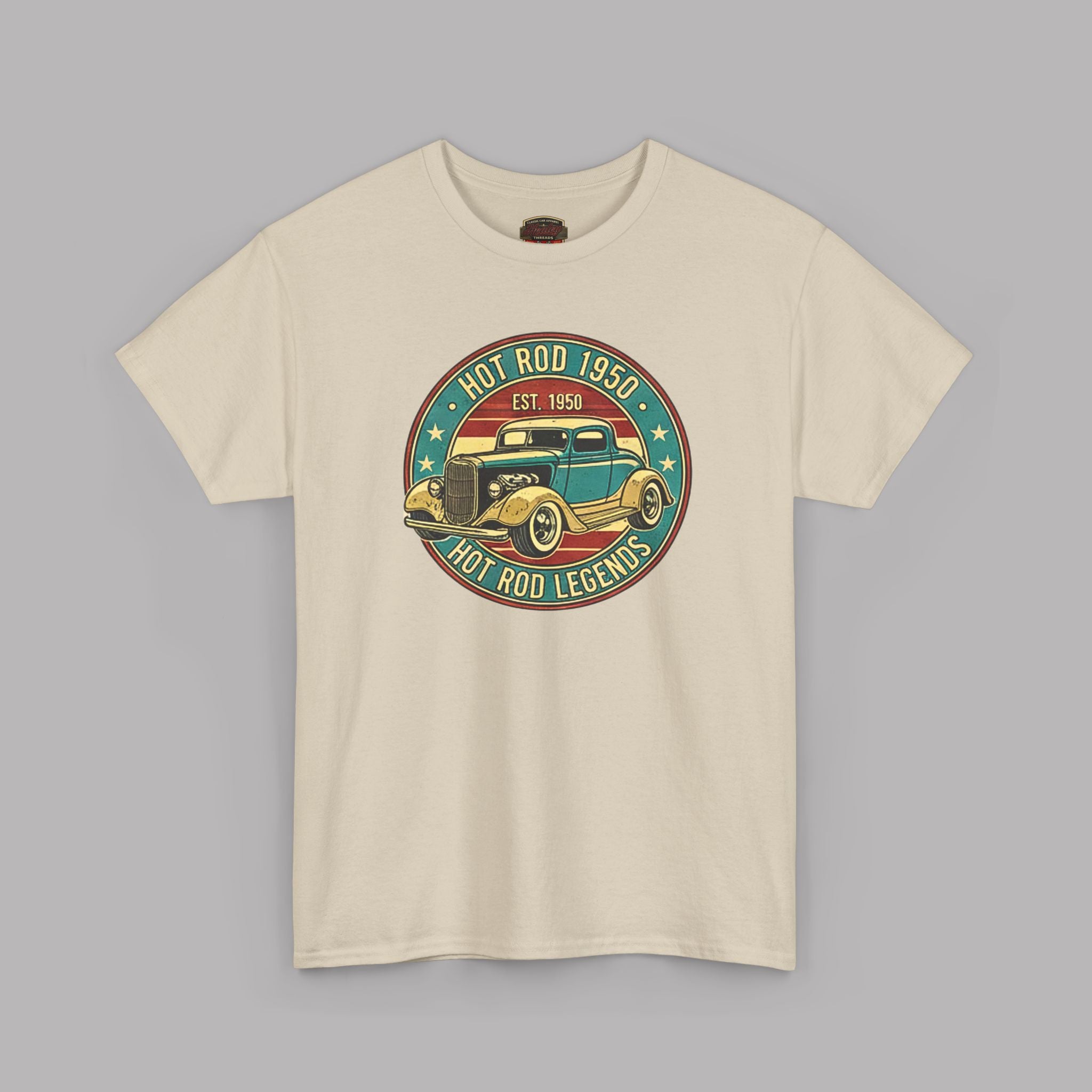 Hot Rod 1950 T-Shirt – Vintage Classic Car Graphic Tee