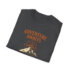 Adventure awaits compass mountain T-Shirt