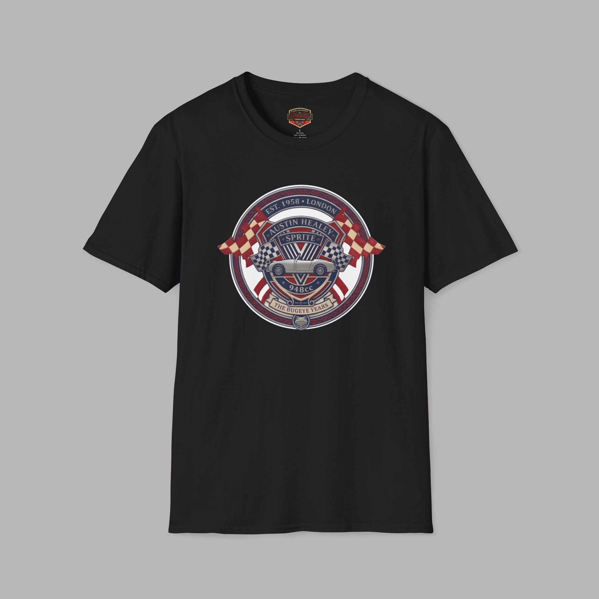 Classic Vintage Austin-Healey Sprite Racing Tee