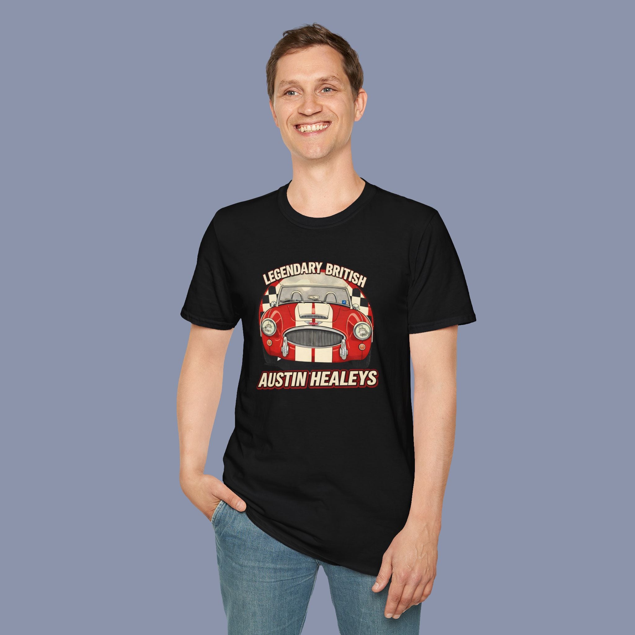 Legendary British Roadster Tee | Classic Racing Car Shirt