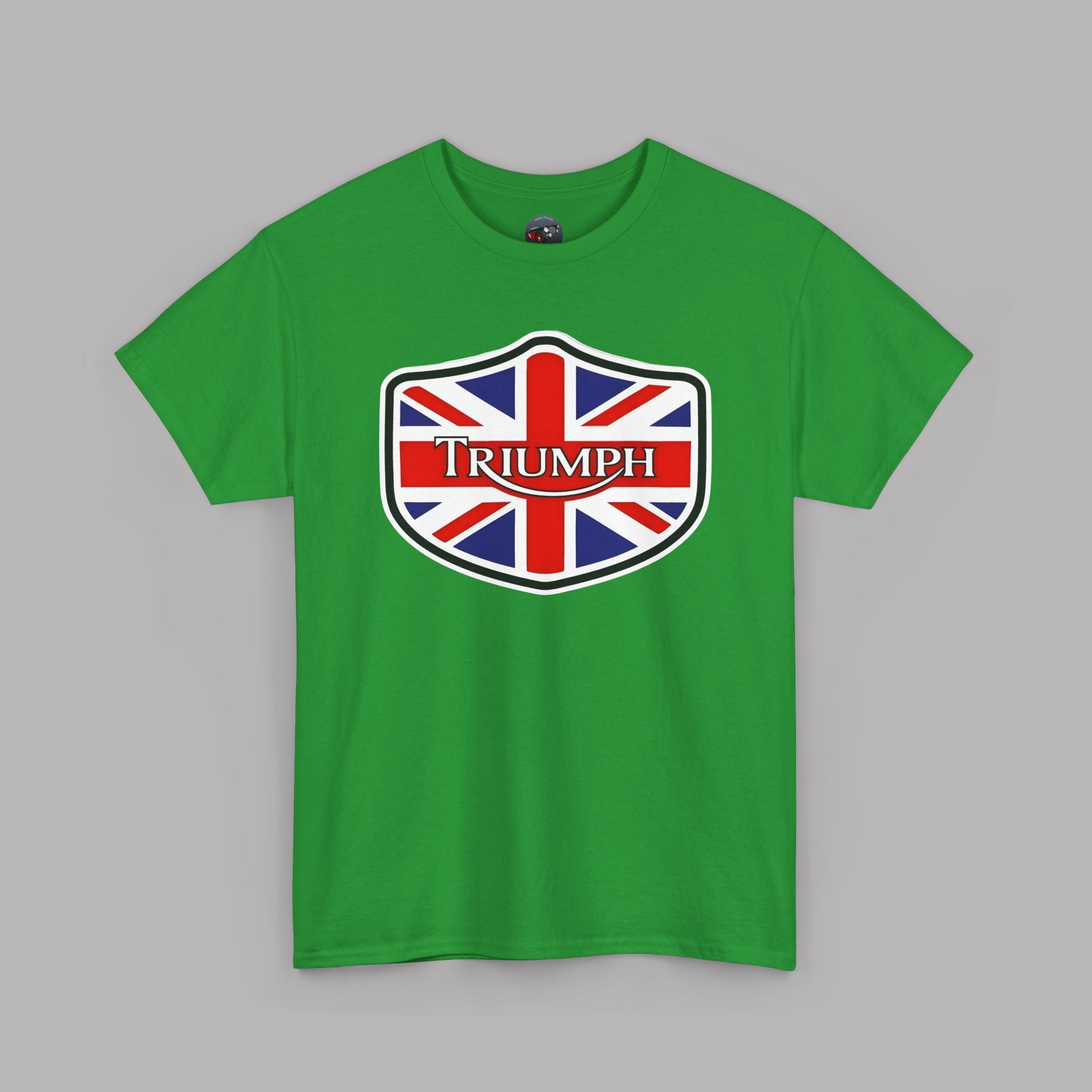 Triumph Union Jack Shield T-Shirt - British Car Lover Tee