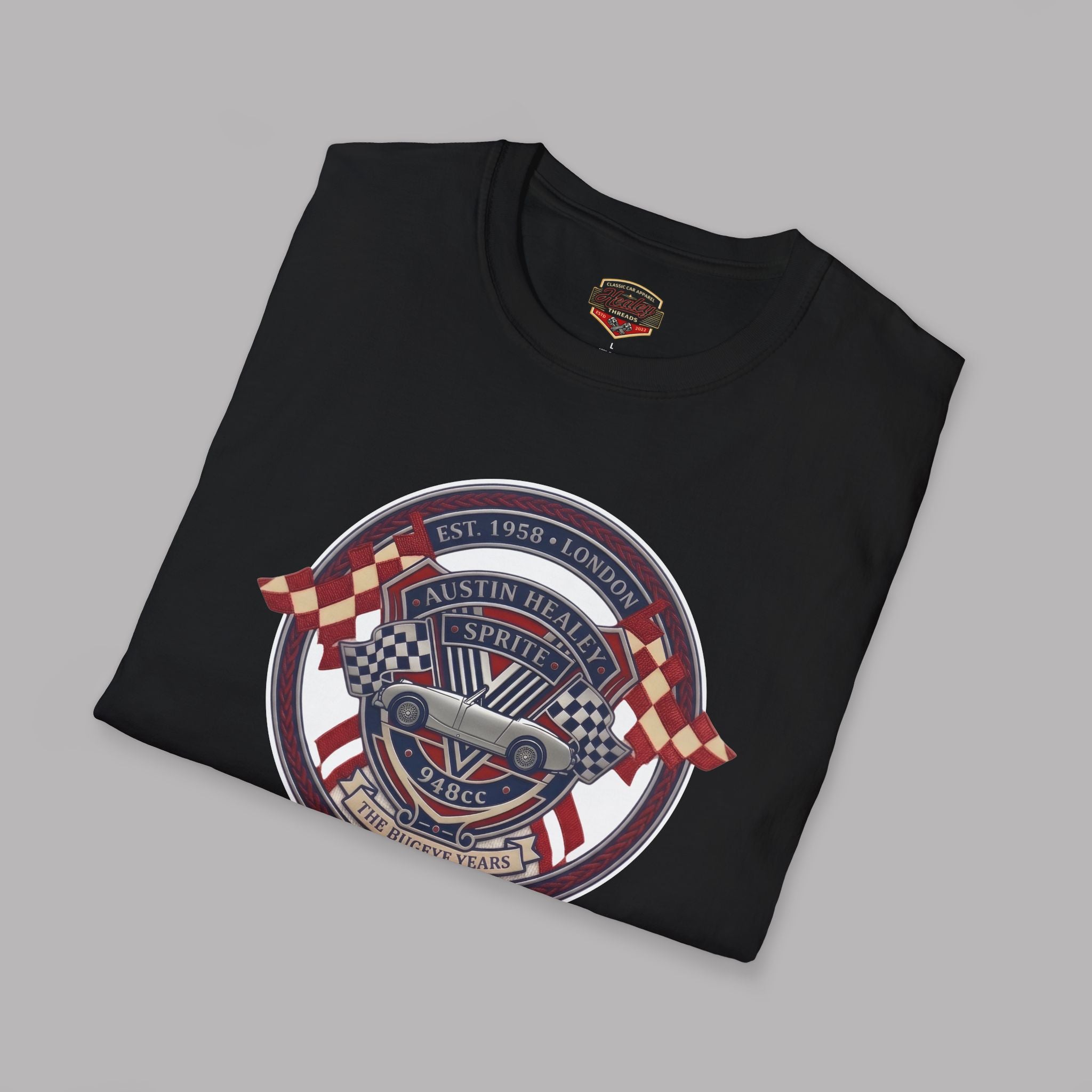 Classic Vintage Austin-Healey Sprite Racing Tee