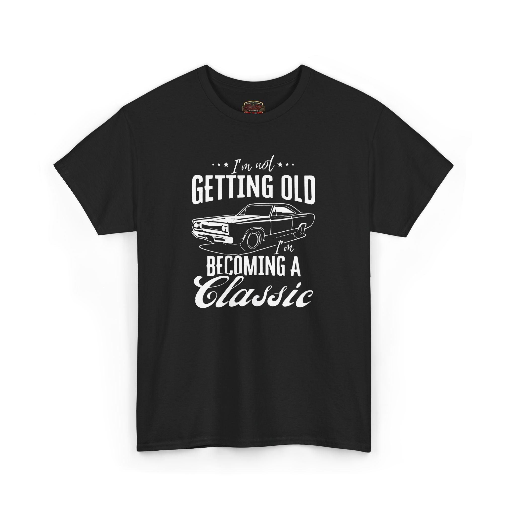 Classic Car Birthday T-Shirt - I'm Becoming a Classic Tee