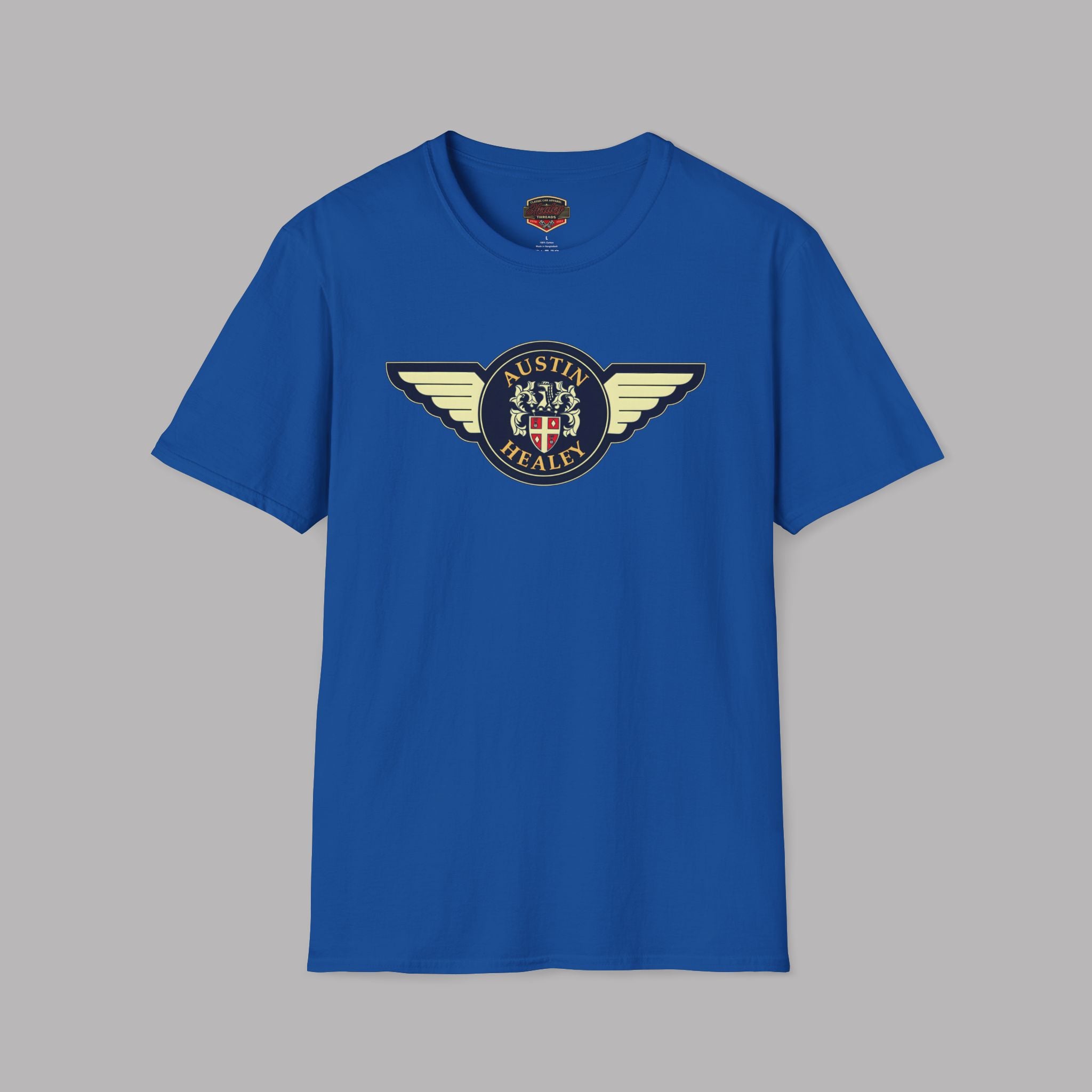 Austin Healey Gift Tee - Winged Badge Graphic Shirt