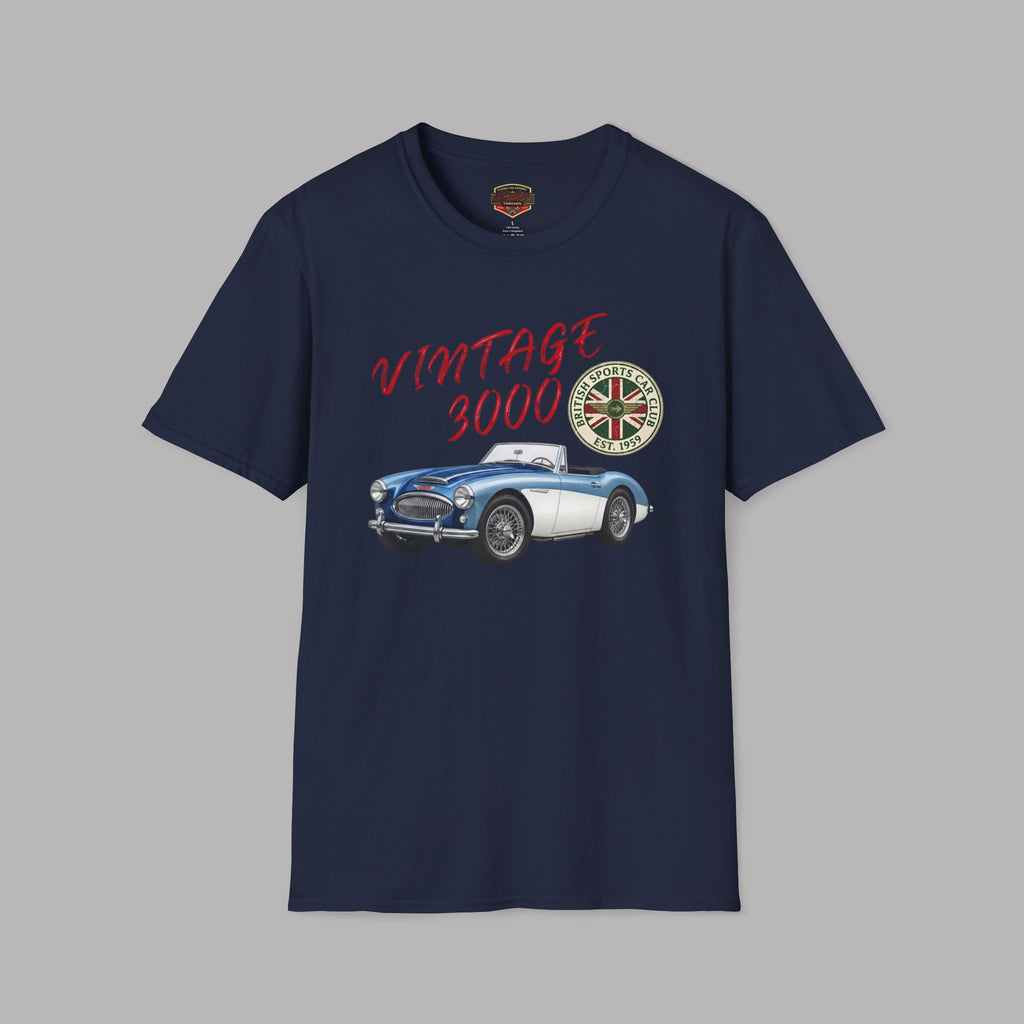 Vintage Roadster Club Tee | Classic British Sports Car Gift