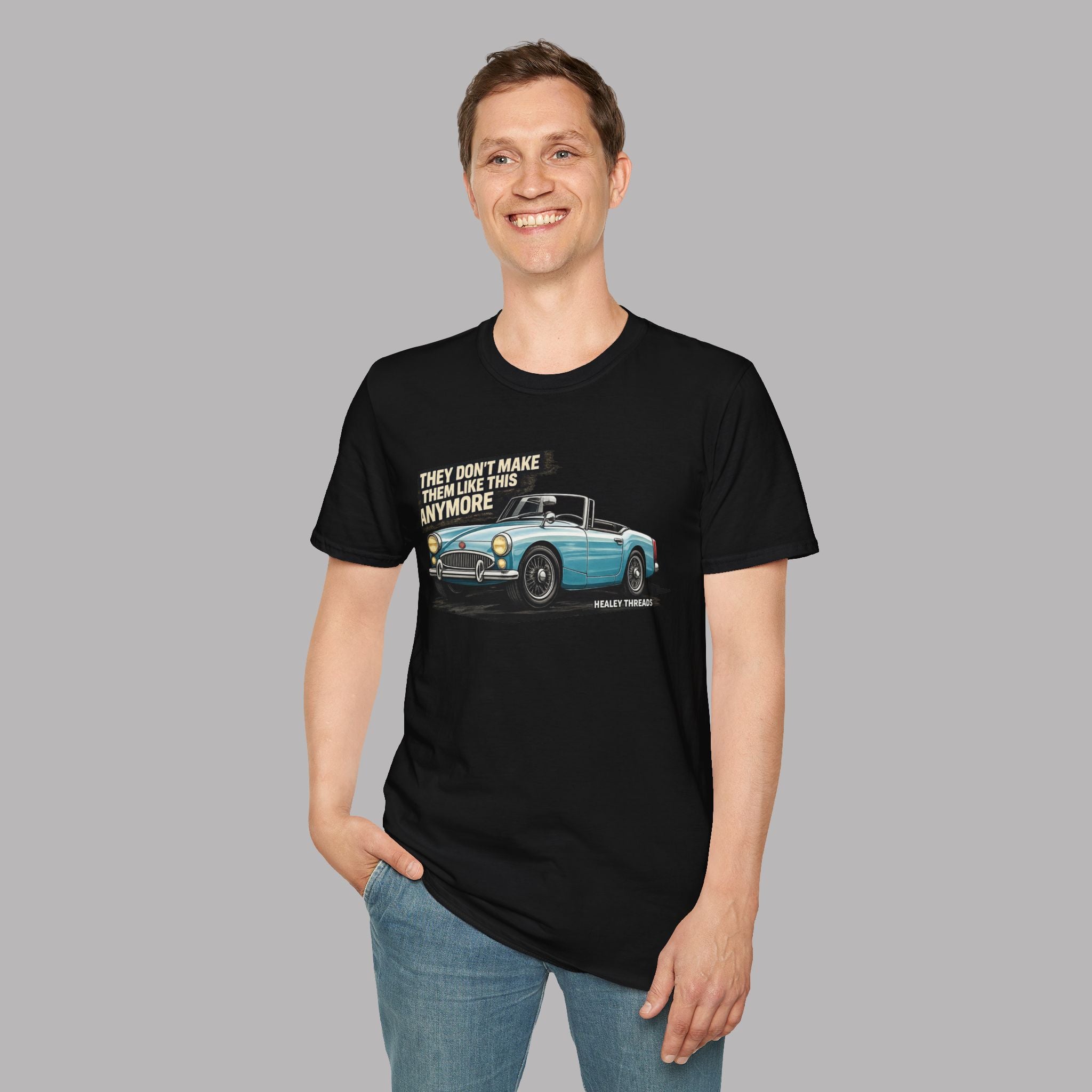 Vintage Car Graphic Tee - They Don't Make Them Like This Anymore