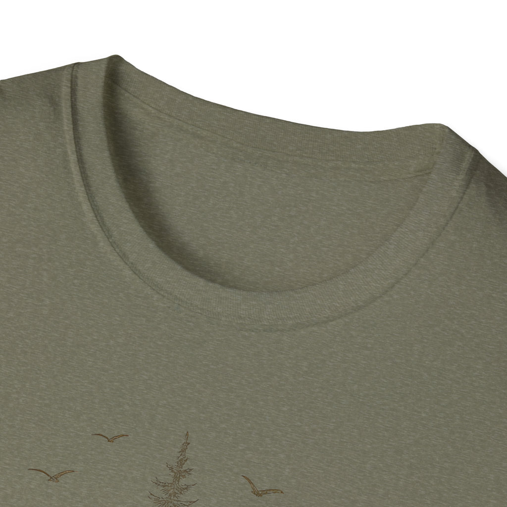 Hilltop tree silhouette T-Shirt