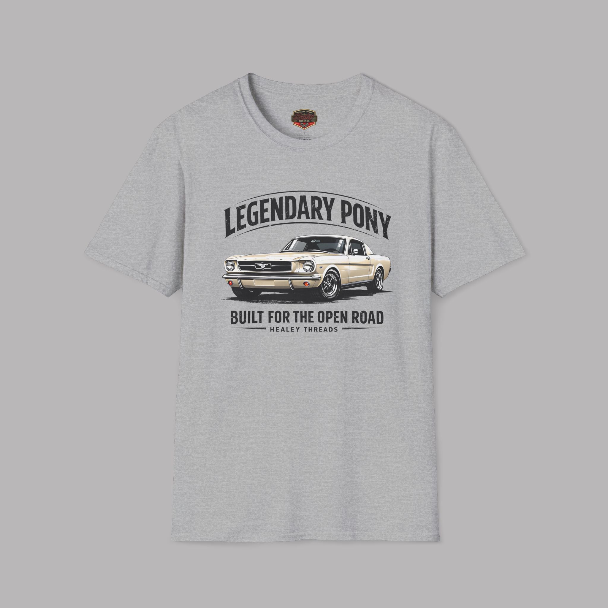 Legendary Pony Classic Car T-Shirt - Vintage Muscle Coupe Tee