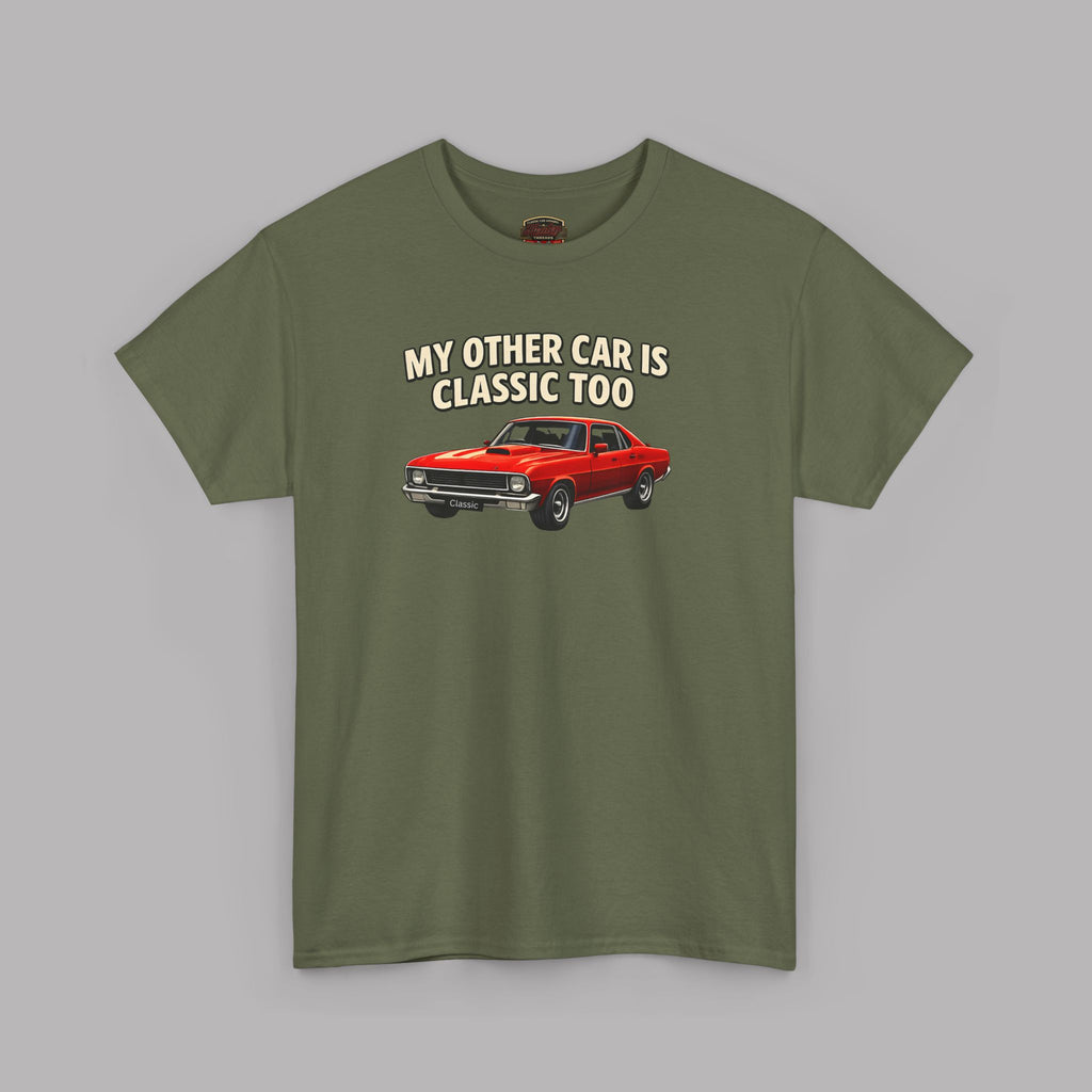Classic Car T-Shirt – My Other Car Is Classic Too