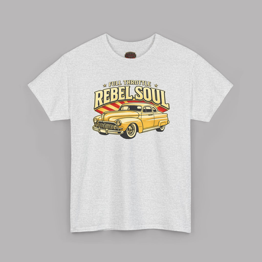 Rebel Soul Vintage Car Tee | Retro Road Trip Classic Shirt