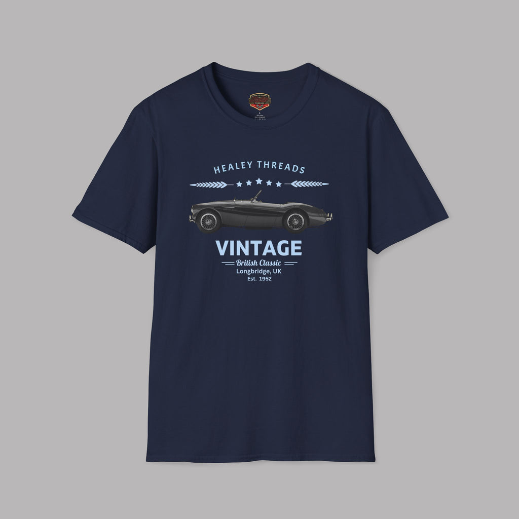 Vintage British Classic Tee | Roadster Badge Gift Shirt