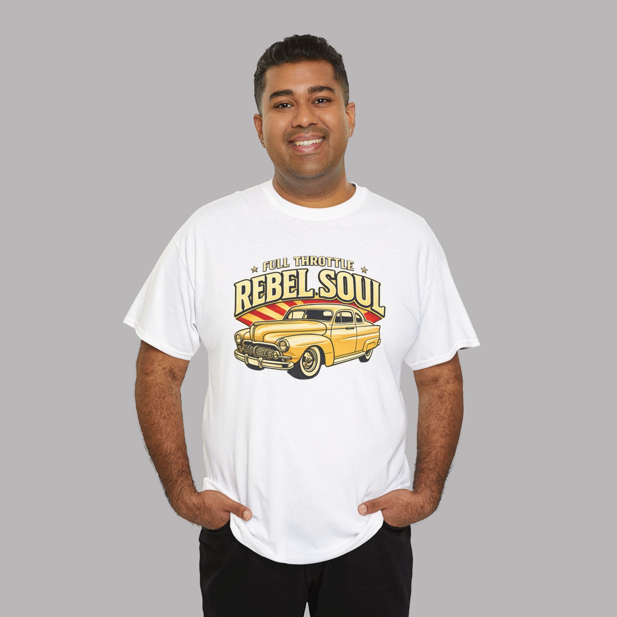Vintage Muscle Car T-Shirt – Rebel Soul Retro Auto Tee