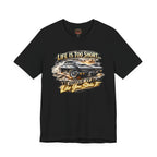 Life Is Too Short American Muscle Car T-Shirt - Healey Threads