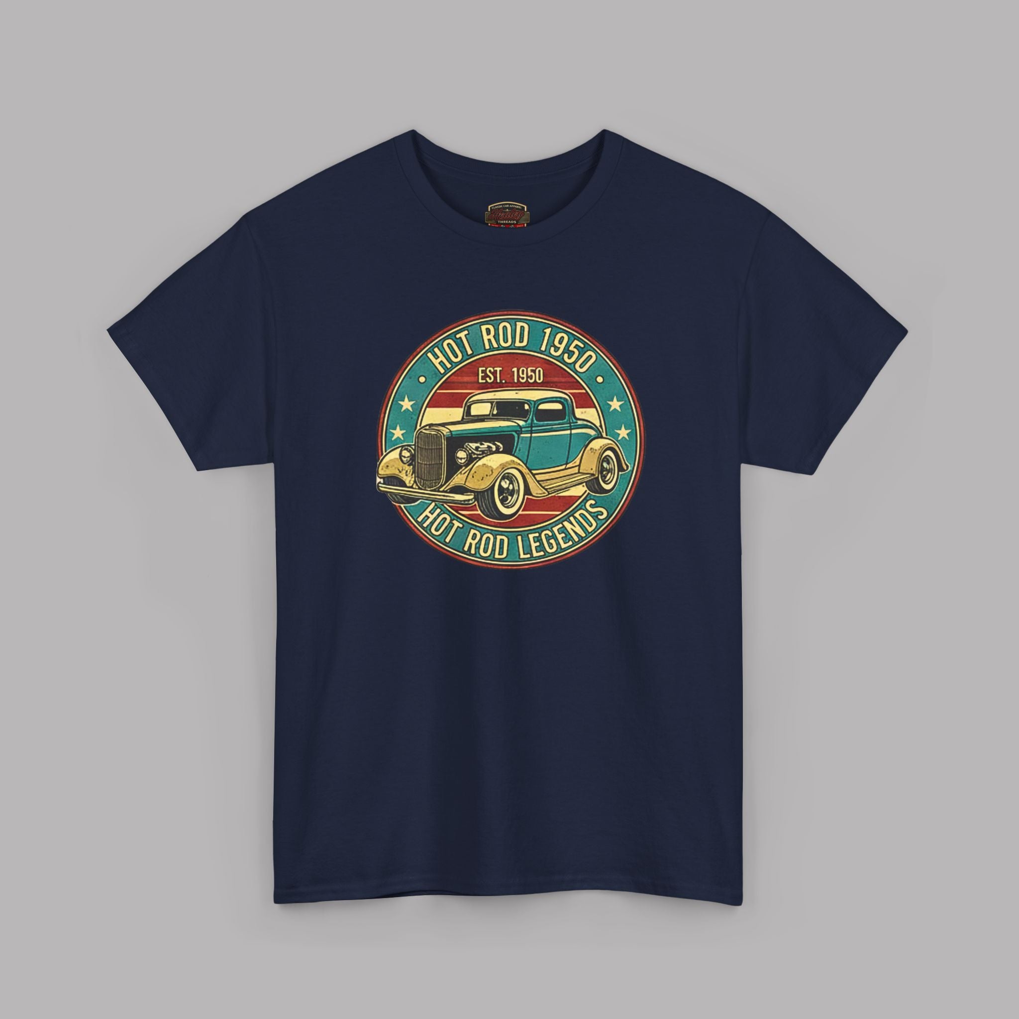 Hot Rod 1950 T-Shirt – Vintage Classic Car Graphic Tee