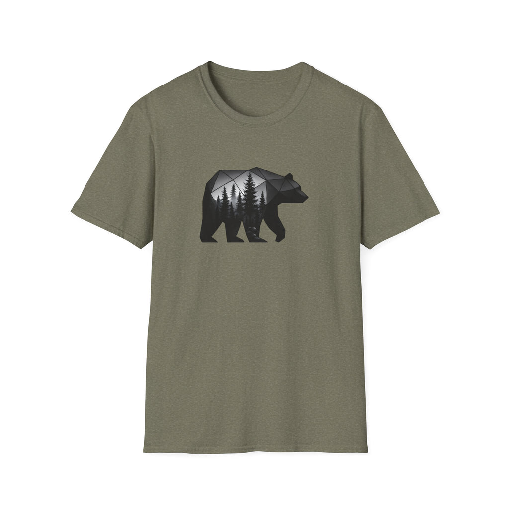 Geometric bear forest T-Shirt