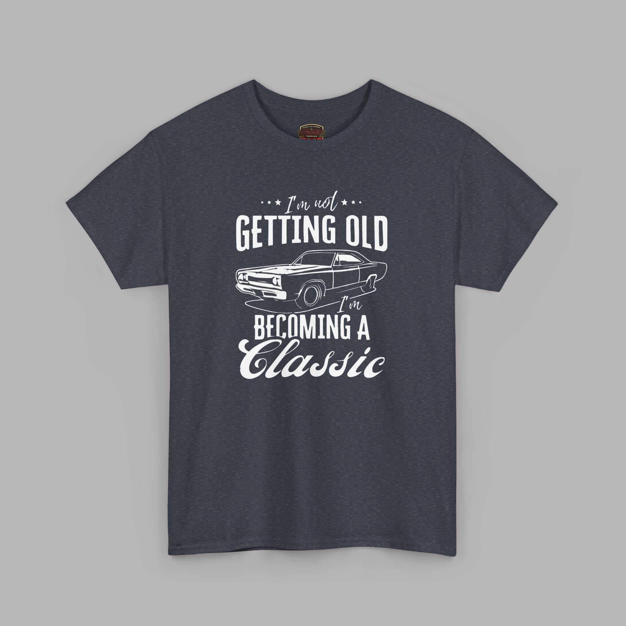 Classic Car Birthday T-Shirt - I'm Becoming a Classic Tee