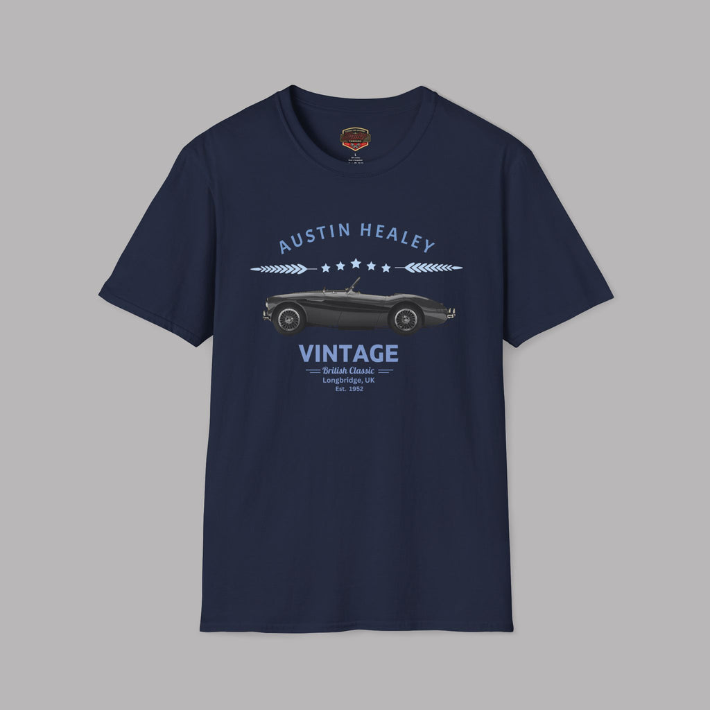 Vintage British Roadster Classic Sports Car Tee