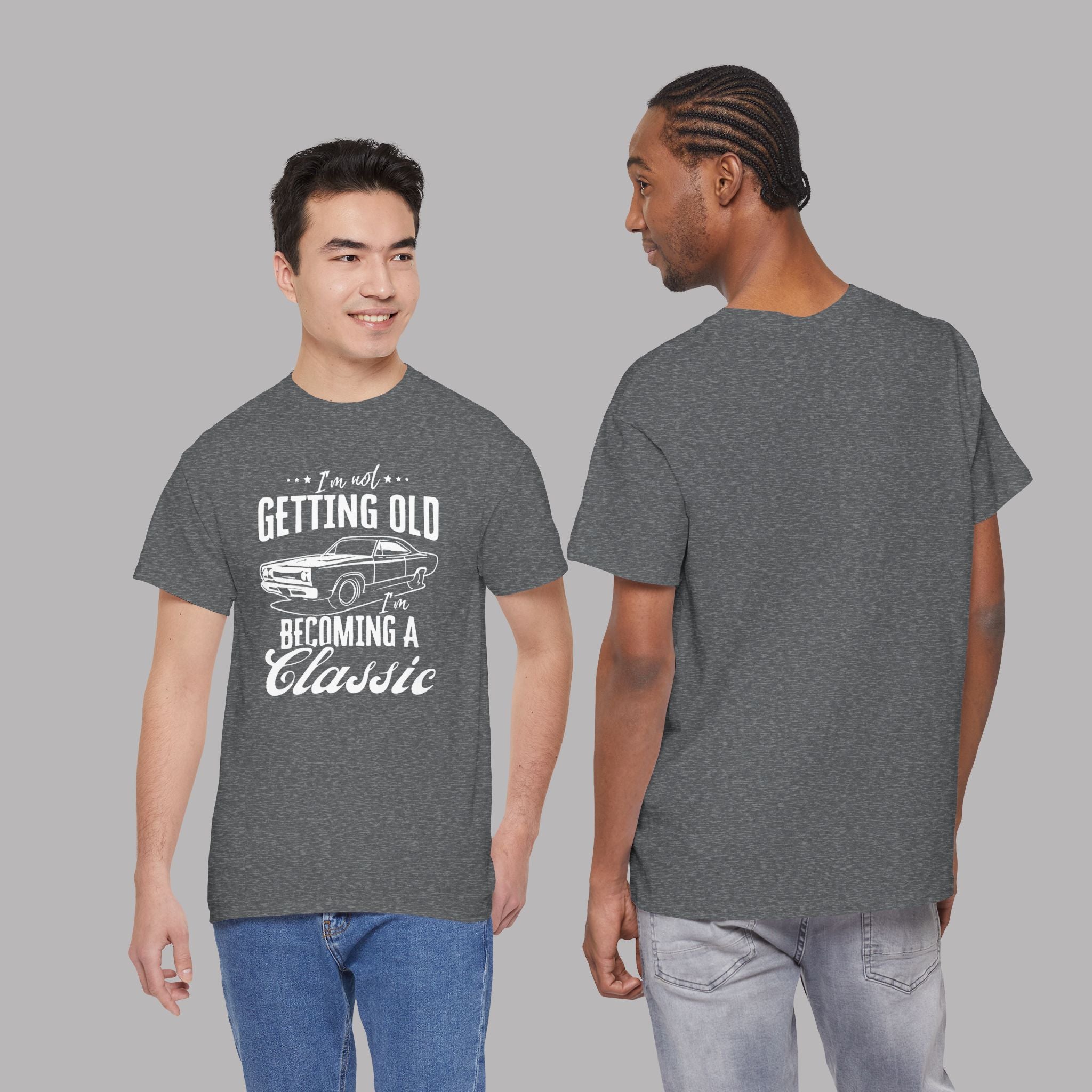 Classic Car Birthday T-Shirt - I'm Becoming a Classic Tee