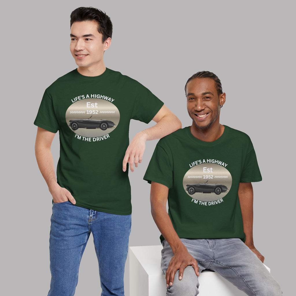 Life's a Highway I'm the Driver Tee | Classic Car Gift Shirt