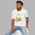 Beach Cruise Repeat Tee - Retro Palm Sunset Shirt