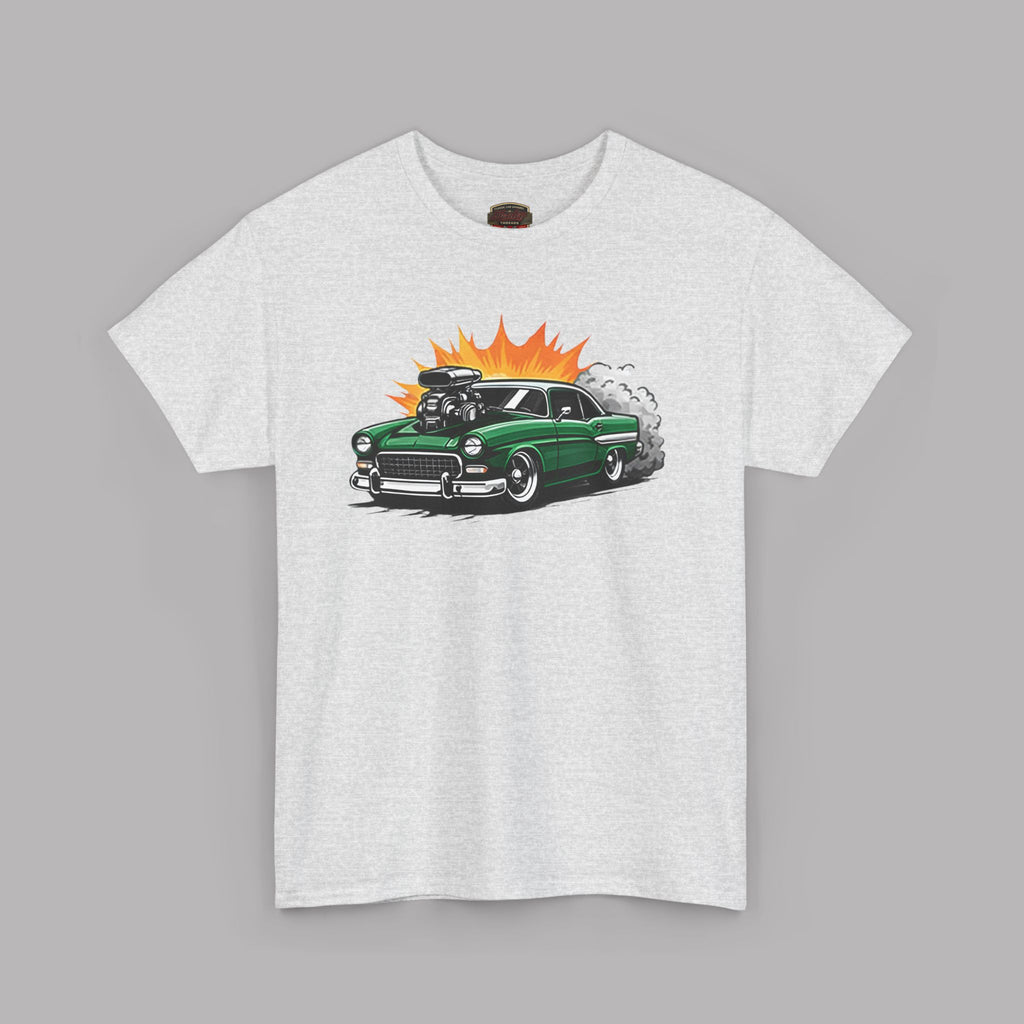 Green Chevy Hot Rod Shirt – Vintage Blown Classic Tee