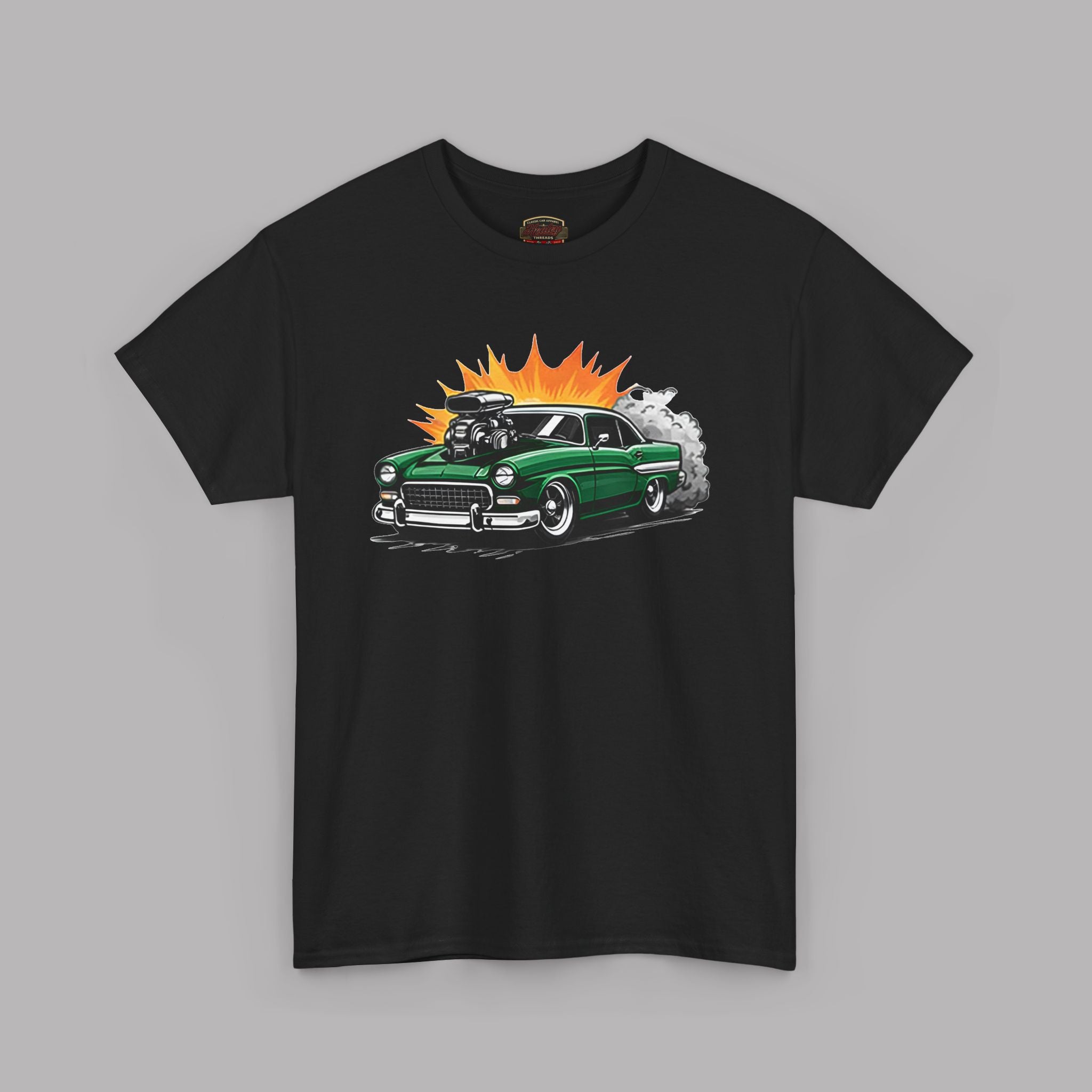 Blown Engine Hot Rod Tee | Retro Muscle Car Graphic Shirt