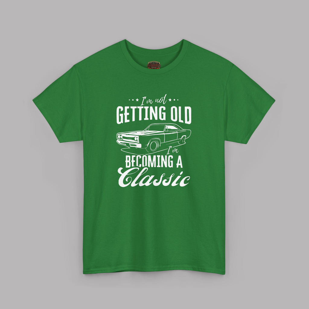 Classic Car Birthday T-Shirt - I'm Becoming a Classic Tee