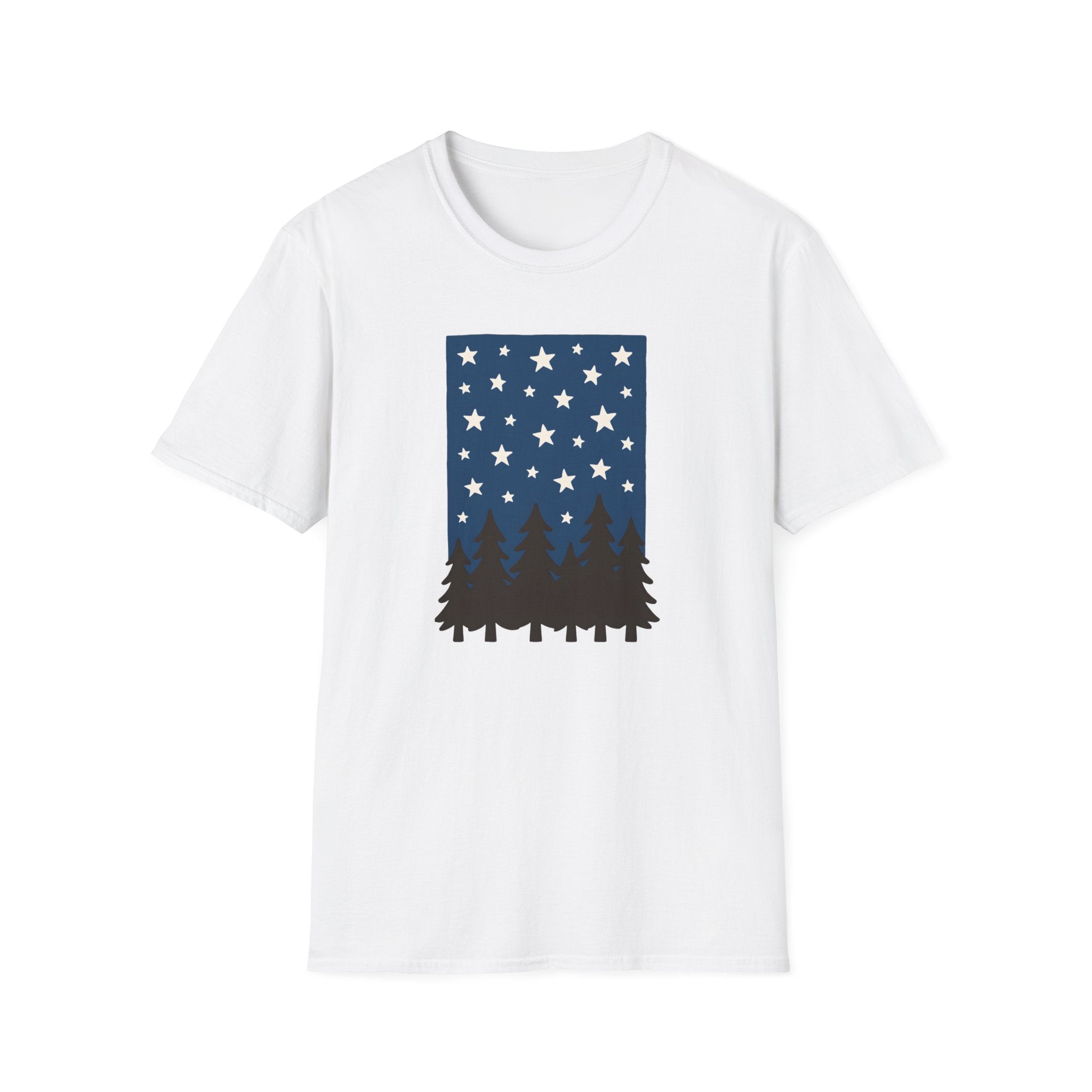 Starry Night Forest T-Shirt