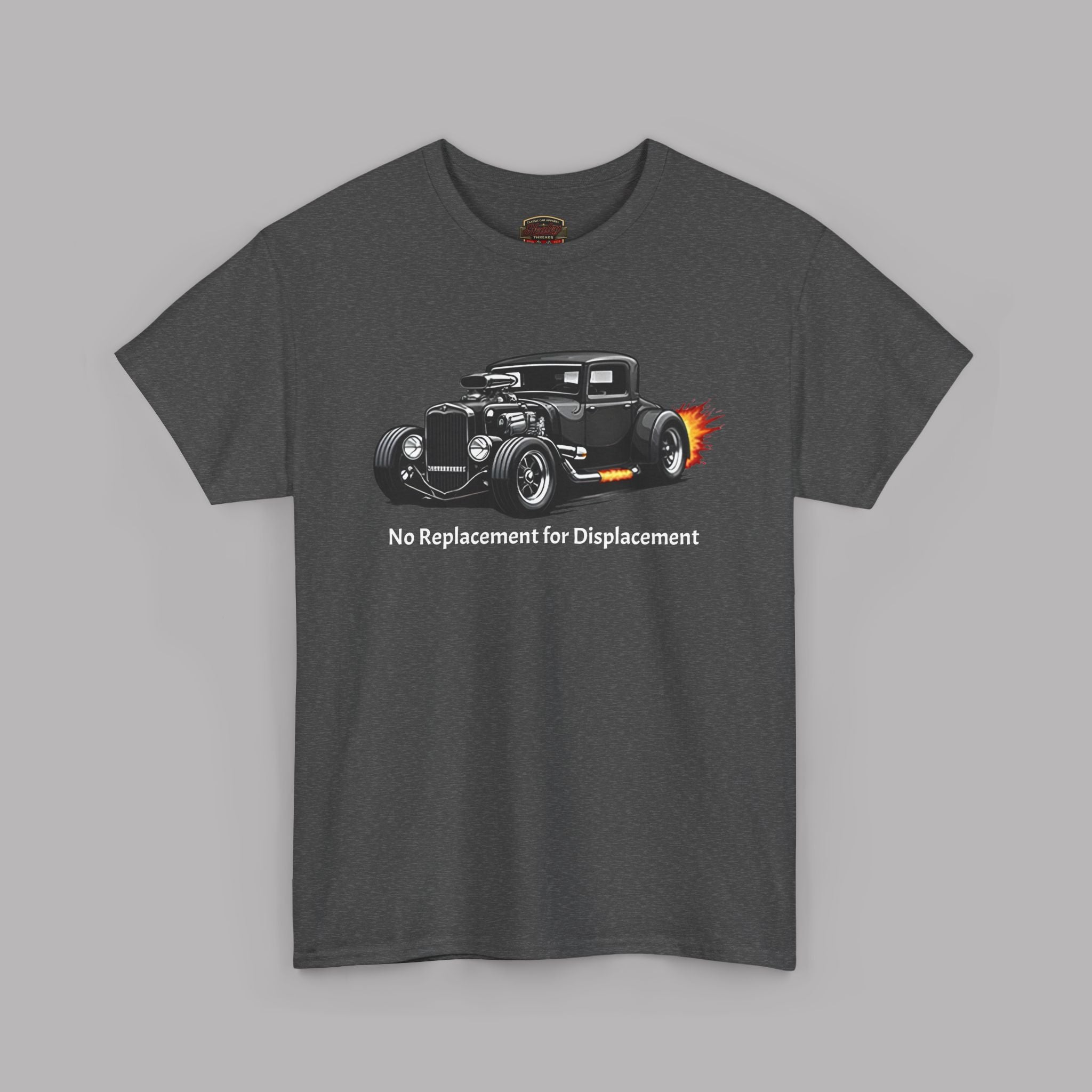 No Replacement for Displacement T-Shirt - Hot Rod Tee