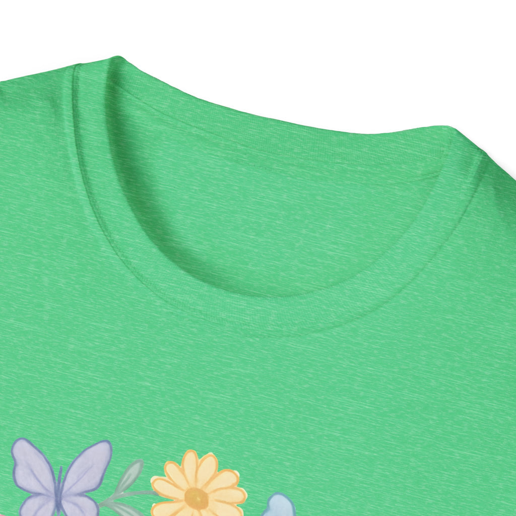 Grow Free Floral Wreath T-Shirt