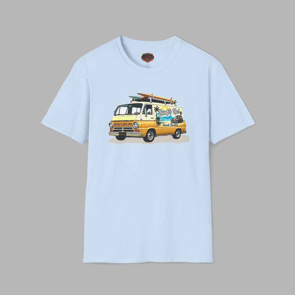 Surf's Up Retro Surf Van T-Shirt - Healey's Surf Shop Tee