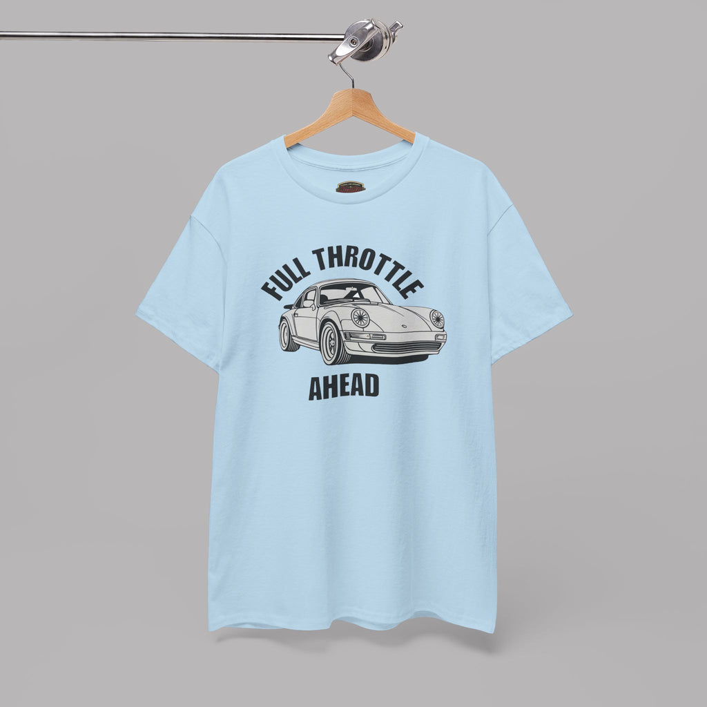 Full Throttle T-Shirt – Vintage Sports Car Graphic Tee
