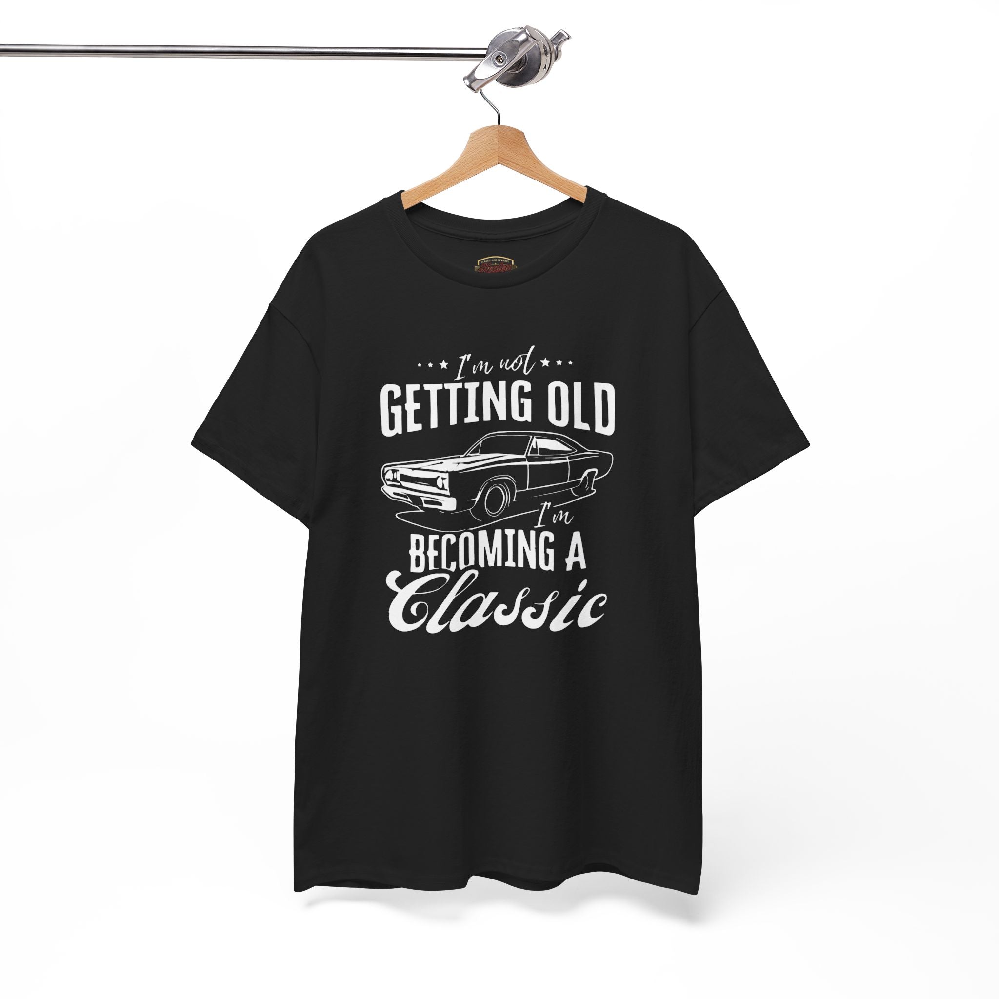 Classic Car Birthday T-Shirt - I'm Becoming a Classic Tee