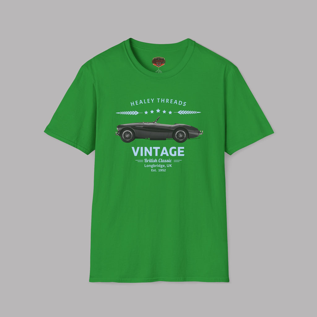 Vintage British Classic Tee | Roadster Badge Gift Shirt