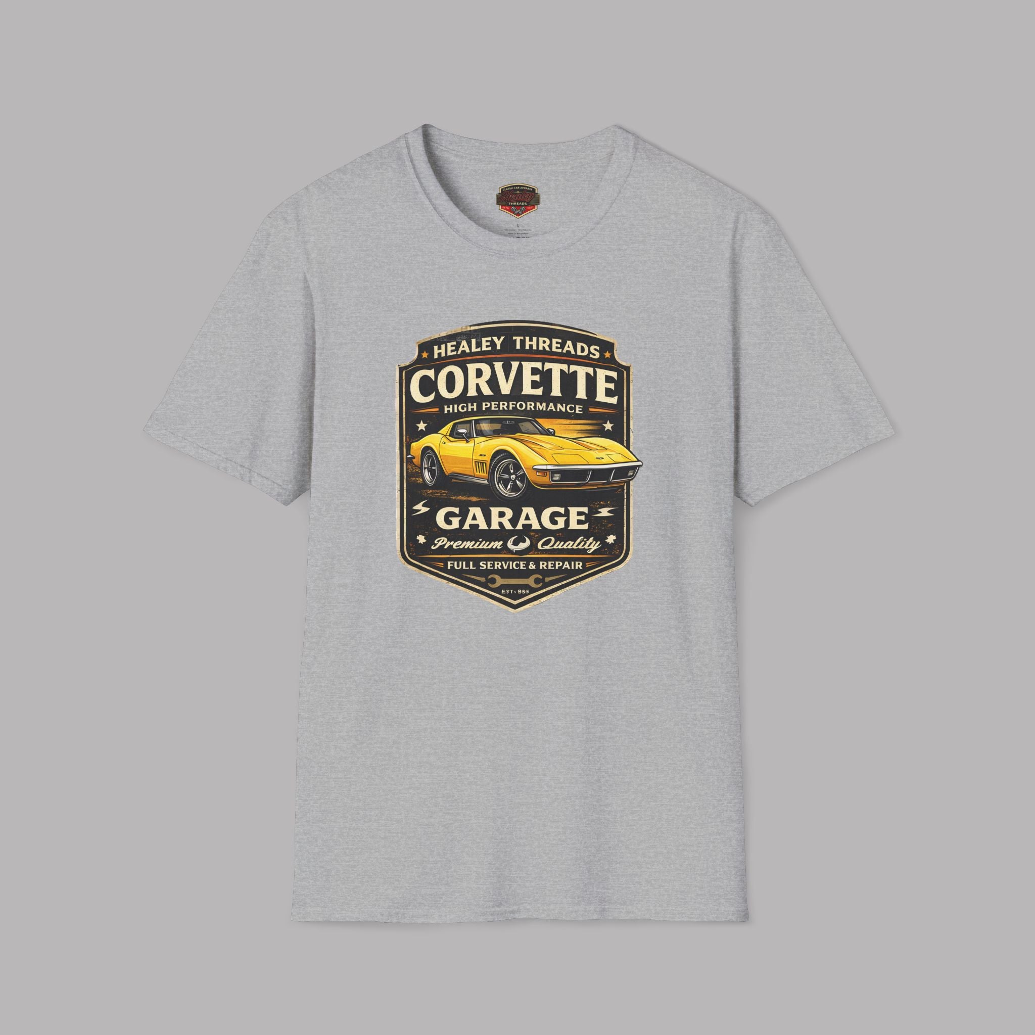 Vintage Corvette T-Shirt - Classic Car Graphic Tee